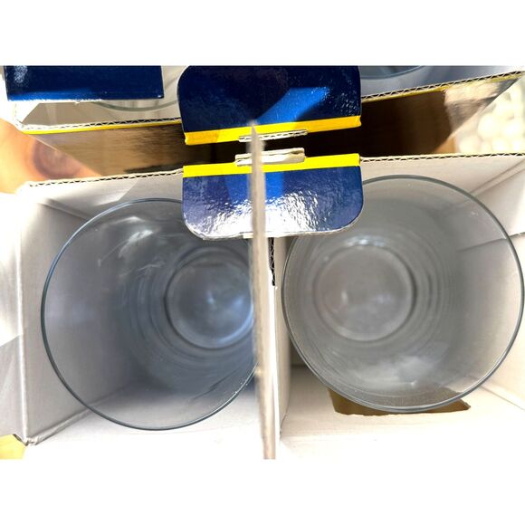 NWT VTG Polo Ralph Lauren Crystal Etch Polo Player Highball Glasses SZ 14OZ RARE - Picture 11 of 13